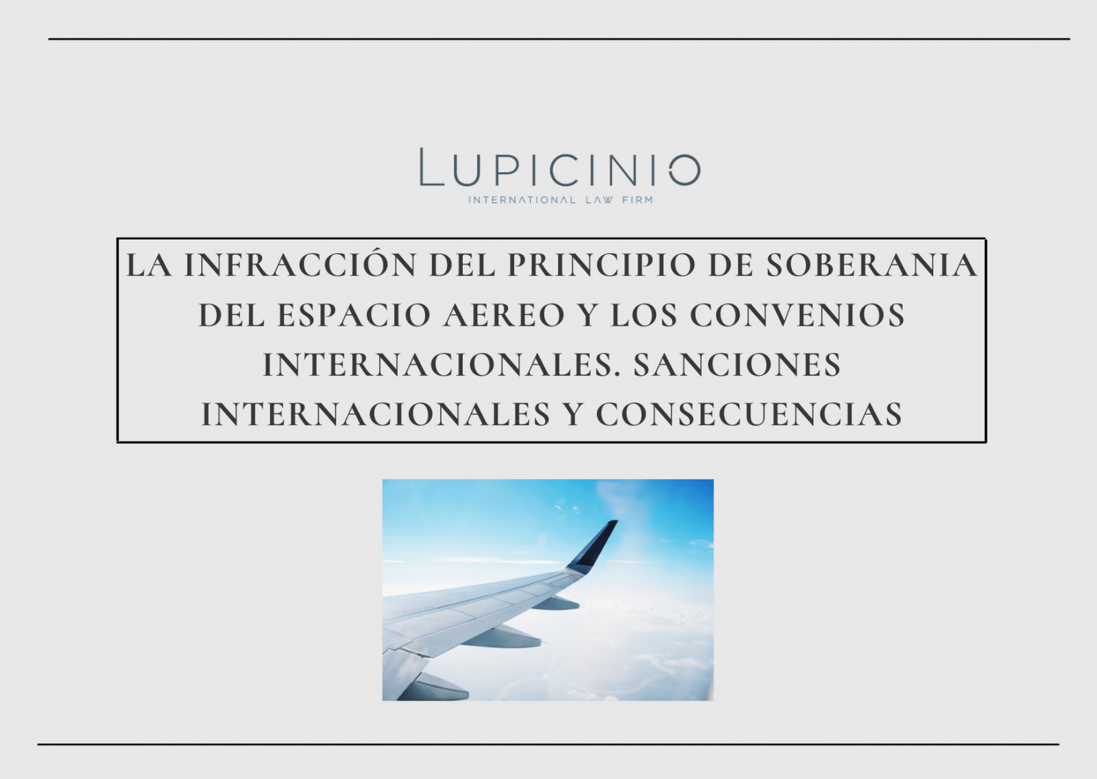 Violaci n del Espacio A reo y principios del derecho internacional