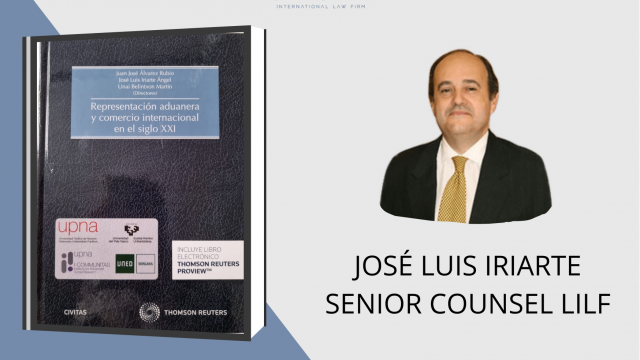 CONGRATULATIONS TO JOSÉ LUIS IRIARTE, PROFESSOR AT THE PUBLIC UNIVERSITY OF NAVARRA AND SENIOR COUNSEL AT LILF