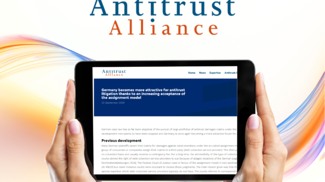 ATA: Germany – Acceptance of the assignment model in antitrust litigation