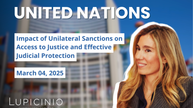 International Sanctions and Access to Justice: reflections from the UN