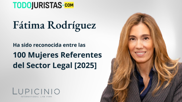 Todojuristas: Fátima Rodríguez entre las 100 mujeres referentes del sector legal 2025