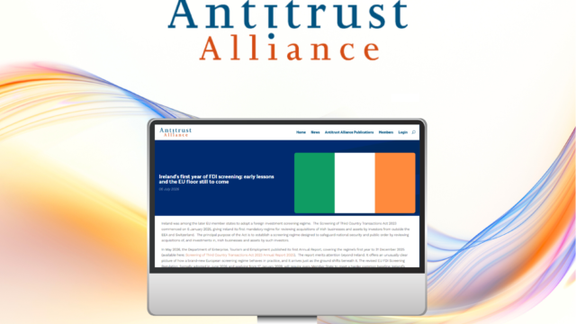 ATA Ireland: First Review of Ireland’s New Foreign Direct Investment Screening Regime