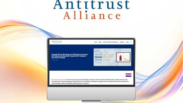 ATA Netherlands: Booking.com and Hotel Star Ratings, a Matter of Consumer Transparency