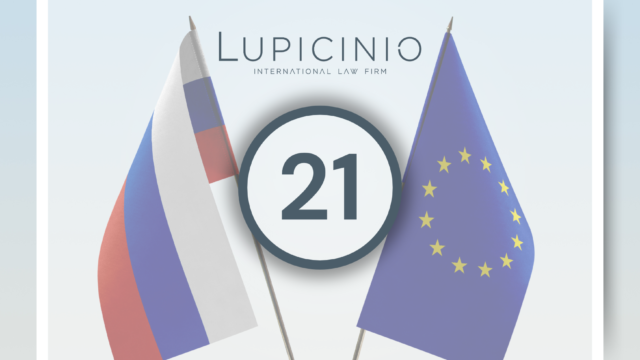 The European Union adopts its 21st package of sanctions against Russia
